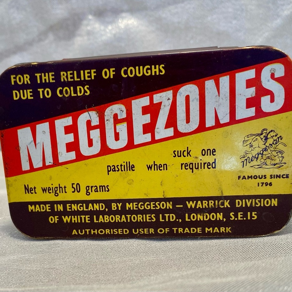 Meggezones Cough Relief Tin